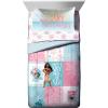 Jay Franco Bluey & Bingo 5 Piece Twin Size Bed Set – Includes Comforter & Sheet Set – Super Soft Kids Bedding Fade Resistant Microfiber (Official Bluey Product)(Multi – Moana)