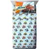 Jay Franco Bluey & Bingo 5 Piece Twin Size Bed Set – Includes Comforter & Sheet Set – Super Soft Kids Bedding Fade Resistant Microfiber (Official Bluey Product)(Blue – Blaze)