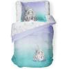 Jay Franco Bluey & Bingo 5 Piece Twin Size Bed Set – Includes Comforter & Sheet Set – Super Soft Kids Bedding Fade Resistant Microfiber (Official Bluey Product)(Teal – Little Mermaid)