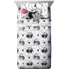 Jay Franco Bluey & Bingo 5 Piece Twin Size Bed Set – Includes Comforter & Sheet Set – Super Soft Kids Bedding Fade Resistant Microfiber (Official Bluey Product)(Gray – Nightmare Before Christmas)