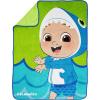 Jay Franco Bluey & Bingo Plush Throw Blanket for Boys & Girls – 46″ x 60″ Soft Fleece Kids Blanket for Bedroom, Couch & Travel, Official Licensed Product(Green – Cocomelon)