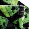 Jay Franco Bluey & Bingo Plush Throw Blanket for Boys & Girls – 46″ x 60″ Soft Fleece Kids Blanket for Bedroom, Couch & Travel, Official Licensed Product(Black – Minecraft Creeper)