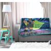 Jay Franco Bluey & Bingo Plush Throw Blanket for Boys & Girls – 46″ x 60″ Soft Fleece Kids Blanket for Bedroom, Couch & Travel, Official Licensed Product(Blue – Elio)