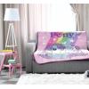 Jay Franco Bluey & Bingo Plush Throw Blanket for Boys & Girls – 46″ x 60″ Soft Fleece Kids Blanket for Bedroom, Couch & Travel, Official Licensed Product(Pink – My Little Pony)