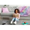 Jay Franco Bluey & Bingo Plush Throw Blanket for Boys & Girls – 46″ x 60″ Soft Fleece Kids Blanket for Bedroom, Couch & Travel, Official Licensed Product(Pink – My Little Pony)