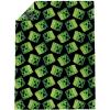 Jay Franco Bluey & Bingo Plush Throw Blanket for Boys & Girls – 46″ x 60″ Soft Fleece Kids Blanket for Bedroom, Couch & Travel, Official Licensed Product(Black – Minecraft Creeper)