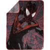 Jay Franco Bluey & Bingo Plush Throw Blanket for Boys & Girls – 46″ x 60″ Soft Fleece Kids Blanket for Bedroom, Couch & Travel, Official Licensed Product(Black – Spiderman)