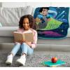 Jay Franco Bluey & Bingo Plush Throw Blanket for Boys & Girls – 46″ x 60″ Soft Fleece Kids Blanket for Bedroom, Couch & Travel, Official Licensed Product(Blue – Elio)