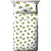 Jay Franco Bluey & Bingo Twin Comforter Set – 5 Piece Bed Set Includes Sheet Set & Pillow Covers – Super Soft Clouds & Stars Kids Bedding(Green – Tmnt)