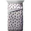 Jay Franco Bluey & Bingo Twin Comforter Set – 5 Piece Bed Set Includes Sheet Set & Pillow Covers – Super Soft Clouds & Stars Kids Bedding(Mickey Mouse)
