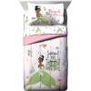Jay Franco Bluey & Bingo Twin Comforter Set – 5 Piece Bed Set Includes Sheet Set & Pillow Covers – Super Soft Clouds & Stars Kids Bedding(Pink – Tiana)