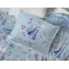 Jay Franco Kids Duvet Cover Set – 3 Piece Super Soft Bedding with Sham Pillowcase, Cover ONLY Comforter Not Included, Multi – Bluey, Queen(Blue – Frozen)
