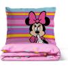 Jay Franco Kids Duvet Cover Set – 3 Piece Super Soft Bedding with Sham Pillowcase, Cover ONLY Comforter Not Included, Multi – Bluey, Queen(Pink – Minnie Mouse)