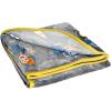 Jay Franco Kids Plush Throw Blanket – Soft & Comfy Throw for Couch or Bed – Cozy Home Décor for Living Room & Bedroom, Blue – Bluey, 40×50 – Travel Blanket(Gray – Blippi)