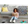 Jay Franco Kids Plush Throw Blanket – Soft & Comfy Throw for Couch or Bed – Cozy Home Décor for Living Room & Bedroom, Blue – Bluey, 40×50 – Travel Blanket(Gray – Blippi)