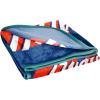 Jay Franco Kids Plush Throw Blanket – Soft & Comfy Throw for Couch or Bed – Cozy Home Décor for Living Room & Bedroom, Blue – Bluey, 40×50 – Travel Blanket(Blue – Goat)