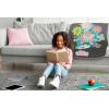 Jay Franco Kids Plush Throw Blanket – Soft & Comfy Throw for Couch or Bed – Cozy Home Décor for Living Room & Bedroom, Blue – Bluey, 40×50 – Travel Blanket(Gray – Alice in Wonderland)