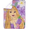 Jay Franco Kids Plush Throw Blanket – Soft & Comfy Throw for Couch or Bed – Cozy Home Décor for Living Room & Bedroom, Blue – Bluey, 40×50 – Travel Blanket(Purple – Disney Princess Rapunzel)