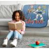 Jay Franco Kids Plush Throw Blanket – Soft & Comfy Throw for Couch or Bed – Cozy Home Décor for Living Room & Bedroom, Blue – Bluey, 40×50 – Travel Blanket(Blue – Toy Story)