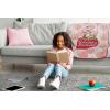 Jay Franco Kids Plush Throw Blanket – Soft & Comfy Throw for Couch or Bed – Cozy Home Décor for Living Room & Bedroom, Blue – Bluey, 40×50 – Travel Blanket(Pink – Strawberry Shortcake)