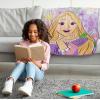 Jay Franco Kids Plush Throw Blanket – Soft & Comfy Throw for Couch or Bed – Cozy Home Décor for Living Room & Bedroom, Blue – Bluey, 40×50 – Travel Blanket(Purple – Disney Princess Rapunzel)