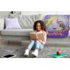 Jay Franco Kids Plush Throw Blanket – Soft & Comfy Throw for Couch or Bed – Cozy Home Décor for Living Room & Bedroom, Multi – Bluey, 46×60 – Throw Blanket(Purple – Unicorn Academy)