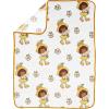 Jay Franco Kids Plush Throw Blanket – Soft & Comfy Throw for Couch or Bed – Cozy Home Décor for Living Room & Bedroom, Multi – Bluey, 46×60 – Throw Blanket(White – Orange Blossom)