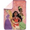 Jay Franco Kids Plush Throw Blanket – Soft & Comfy Throw for Couch or Bed – Cozy Home Décor for Living Room & Bedroom, Multi – Bluey, 46×60 – Throw Blanket(Pink – Disney Princess)