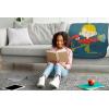 Jay Franco Kids Plush Throw Blanket – Soft & Comfy Throw for Couch or Bed – Cozy Home Décor for Living Room & Bedroom, Multi – Bluey, 46×60 – Throw Blanket(Blue – Home Alone)