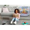 Jay Franco Kids Plush Throw Blanket – Soft & Comfy Throw for Couch or Bed – Cozy Home Décor for Living Room & Bedroom, Multi – Bluey, 46×60 – Throw Blanket(Purple – Sesame Street)