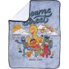 Jay Franco Kids Plush Throw Blanket – Soft & Comfy Throw for Couch or Bed – Cozy Home Décor for Living Room & Bedroom, Multi – Bluey, 46×60 – Throw Blanket(Purple – Sesame Street)