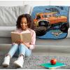 Jay Franco Kids Plush Throw Blanket – Soft & Comfy Throw for Couch or Bed – Cozy Home Décor for Living Room & Bedroom, Multi – Bluey, 46×60 – Throw Blanket(Blue – Monster Jam)
