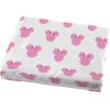 Jay Franco Kids Sheet Set with Fitted, Flat Sheets & Pillow Cover – Ultra-Soft Bedding with Pillowcase for Room Decor, Blue – Bluey & Bingo, 3 Piece Twin(White – Minnie Mouse)