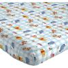 Jay Franco Kids Sheet Set with Fitted, Flat Sheets & Pillow Cover – Ultra-Soft Bedding with Pillowcase for Room Decor, Blue – Bluey & Bingo, 3 Piece Twin(White – Winnie the Pooh)
