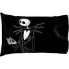 Jay Franco Kids Sheet Set with Fitted, Flat Sheets & Pillow Cover – Ultra-Soft Bedding with Pillowcase for Room Decor, Blue – Bluey & Bingo, 3 Piece Twin(White – Nightmare Before Christmas)