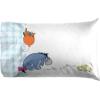 Jay Franco Kids Sheet Set with Fitted, Flat Sheets & Pillow Cover – Ultra-Soft Bedding with Pillowcase for Room Decor, Blue – Bluey & Bingo, 3 Piece Twin(White – Winnie the Pooh)