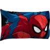 Jay Franco Kids Sheet Set with Fitted, Flat Sheets & Pillow Cover – Ultra-Soft Bedding with Pillowcase for Room Decor, Blue – Bluey & Bingo, 3 Piece Twin(White – Spiderman)