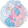 Jay Franco Polyester Bluey Shaped Decorative Pillow – Kids Super Soft Throw Plush Pillow – Measures 17 Inches (Official Bluey Product)(Blue – My Little Pony)
