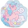 Jay Franco Polyester Bluey Shaped Decorative Pillow – Kids Super Soft Throw Plush Pillow – Measures 17 Inches (Official Bluey Product)(Blue – My Little Pony)