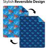 Northwest Bluey Goofing Around Quilted Throw Blanket – Official Cartoon Throw Blanket Featuring Bluey, for Adults Boys Girls Bed, Couch, or Playroom, 60 x 80 Inches(Above Metropolis)