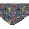 Northwest Bluey Goofing Around Quilted Throw Blanket – Official Cartoon Throw Blanket Featuring Bluey, for Adults Boys Girls Bed, Couch, or Playroom, 60 x 80 Inches(Rangers Go)