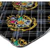 Northwest Bluey Goofing Around Quilted Throw Blanket – Official Cartoon Throw Blanket Featuring Bluey, for Adults Boys Girls Bed, Couch, or Playroom, 60 x 80 Inches(Preppy Hogwarts)