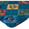 Northwest Bluey Goofing Around Quilted Throw Blanket – Official Cartoon Throw Blanket Featuring Bluey, for Adults Boys Girls Bed, Couch, or Playroom, 60 x 80 Inches(House Crest Sampler)