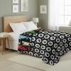 Northwest Bluey Goofing Around Quilted Throw Blanket – Official Cartoon Throw Blanket Featuring Bluey, for Adults Boys Girls Bed, Couch, or Playroom, 60 x 80 Inches(Animated Magic)