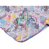 Northwest Bluey Goofing Around Quilted Throw Blanket – Official Cartoon Throw Blanket Featuring Bluey, for Adults Boys Girls Bed, Couch, or Playroom, 60 x 80 Inches(Pony Party)