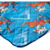 Northwest Bluey Goofing Around Quilted Throw Blanket – Official Cartoon Throw Blanket Featuring Bluey, for Adults Boys Girls Bed, Couch, or Playroom, 60 x 80 Inches(Above Metropolis)