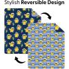 Northwest Bluey Goofing Around Quilted Throw Blanket – Official Cartoon Throw Blanket Featuring Bluey, for Adults Boys Girls Bed, Couch, or Playroom, 60 x 80 Inches(Electric Captain)
