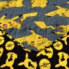 Northwest Bluey Goofing Around Quilted Throw Blanket – Official Cartoon Throw Blanket Featuring Bluey, for Adults Boys Girls Bed, Couch, or Playroom, 60 x 80 Inches(Pikachu Poke Ball)