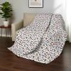 Northwest Bluey Goofing Around Quilted Throw Blanket – Official Cartoon Throw Blanket Featuring Bluey, for Adults Boys Girls Bed, Couch, or Playroom, 60 x 80 Inches(Rainbow Bows)