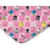 Northwest Bluey Goofing Around Quilted Throw Blanket – Official Cartoon Throw Blanket Featuring Bluey, for Adults Boys Girls Bed, Couch, or Playroom, 60 x 80 Inches(Hello Kitty & Friends)